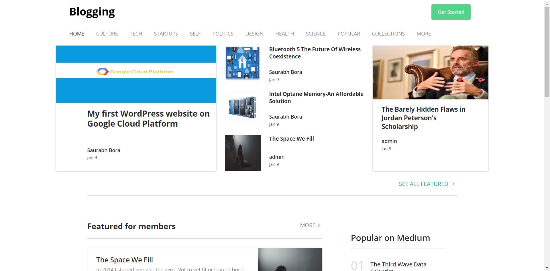 Blogging-Platform
